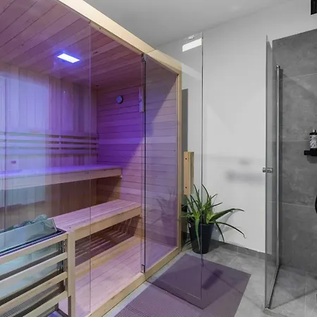 Deluxe With Pool, Sauna, Jacuzzi & Playground Villa *